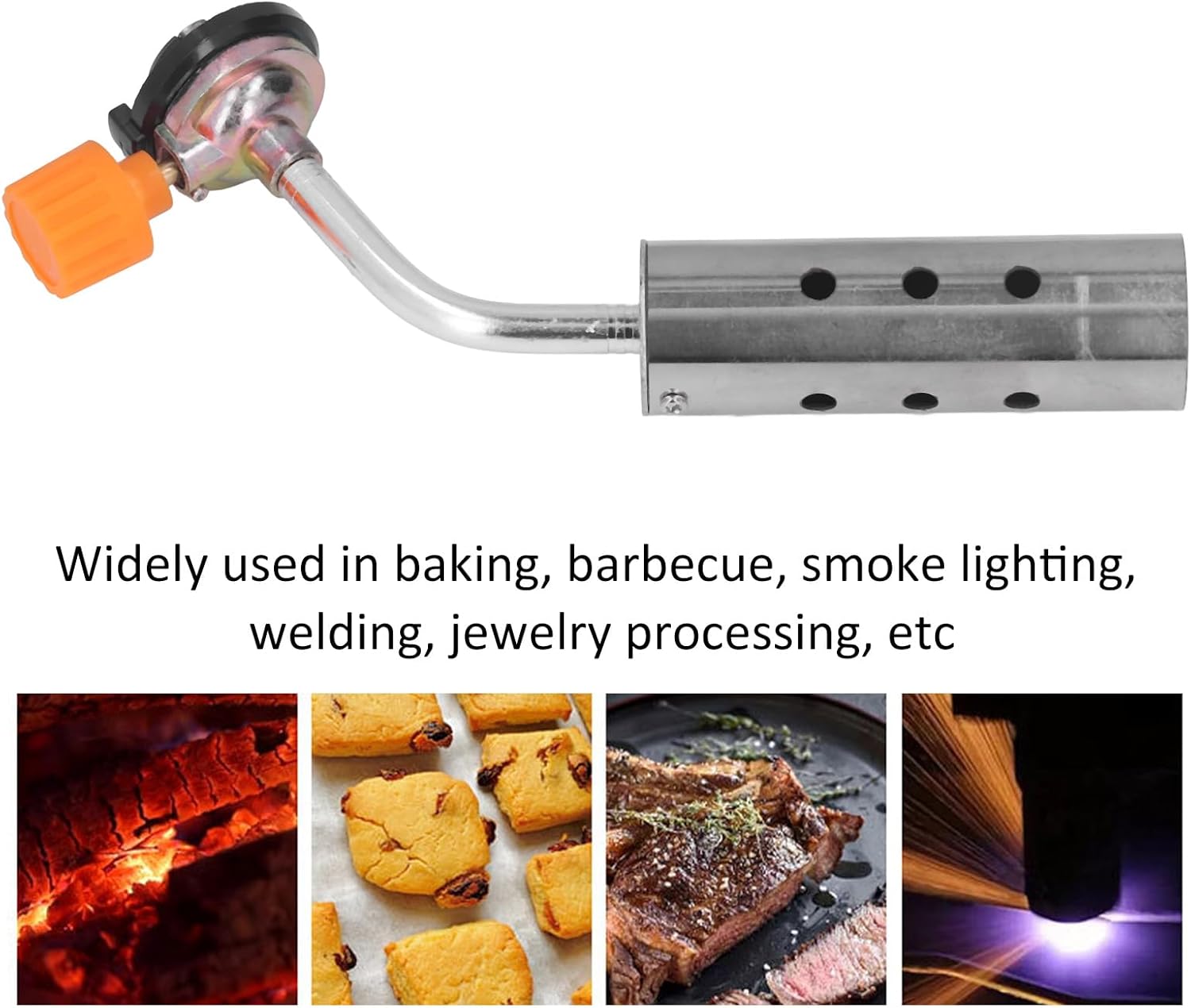 Portable Butane Torch for Outd - Camping Cooking Torch recension och pris