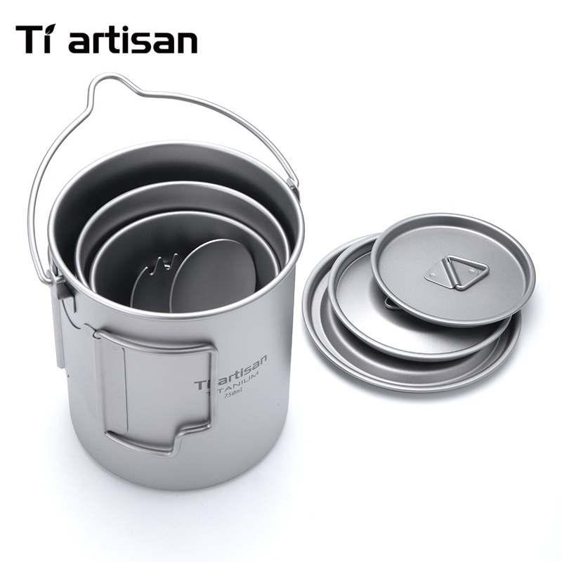 Tiartisan Pure Titanium Ultral - Camping Cooking Bundle recension och pris