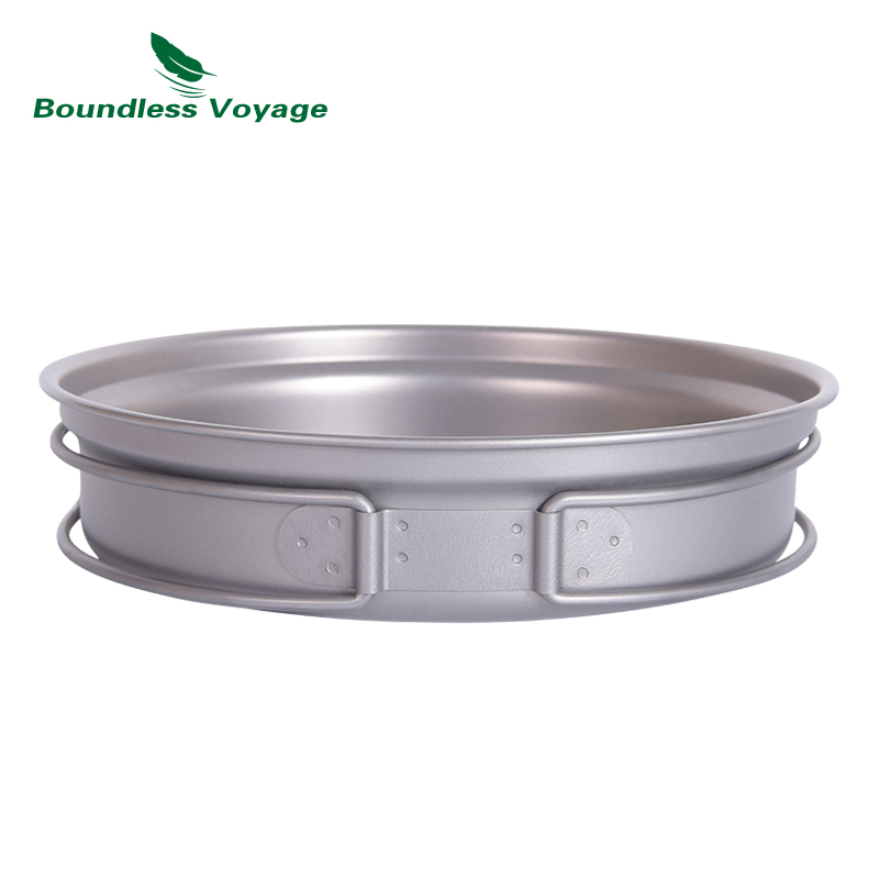 Boundless Voyage Titanium Pot  - Camping Cooking Set Large recension och pris
