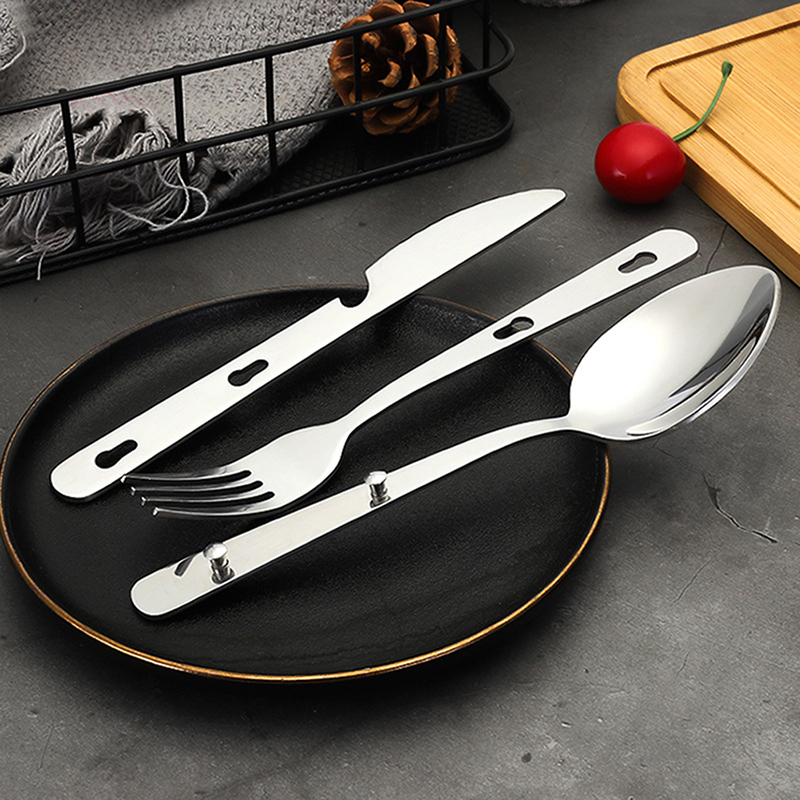 3pcs/set Portable Stainless St - Camping Cooking Bundle recension och pris