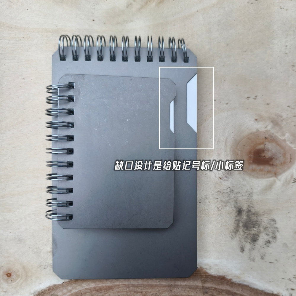 EDC Titanium Alloy Notepad Por - Camp Cutting Board recension och pris