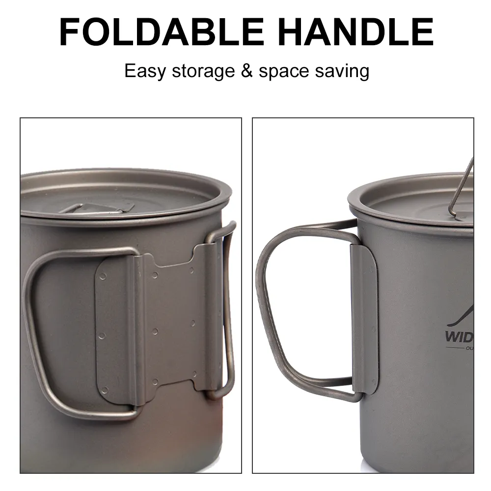 Widesea Camping Mug Titanium C - Camping Cooking Bundle recension och pris