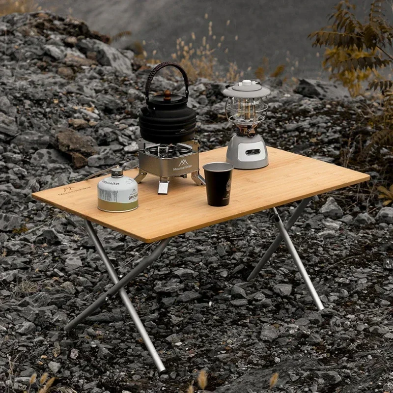 MOUNTAINHIKER Upgrade Portable - Camping Cooking Table recension och pris