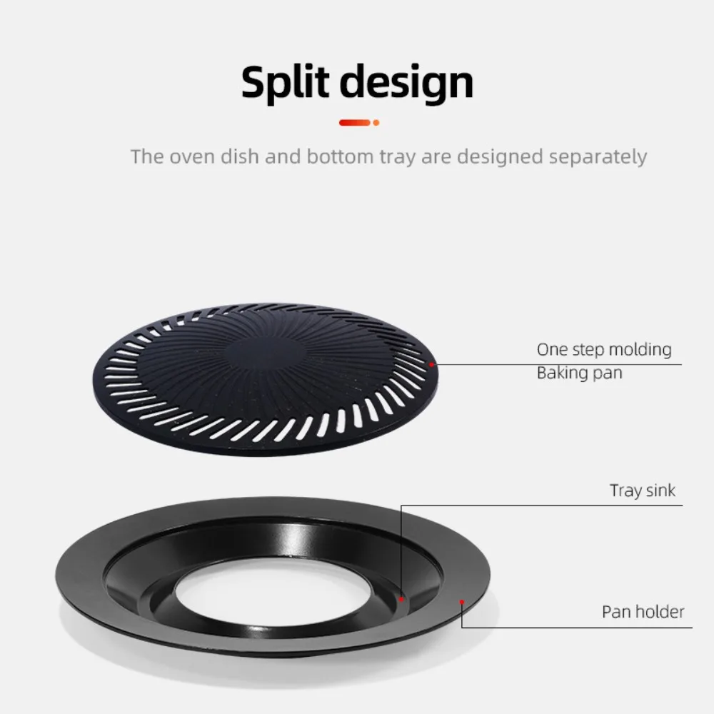 KOSUN Aluminum Grill Pan Round - Camping Cooking Vegetables recension och pris