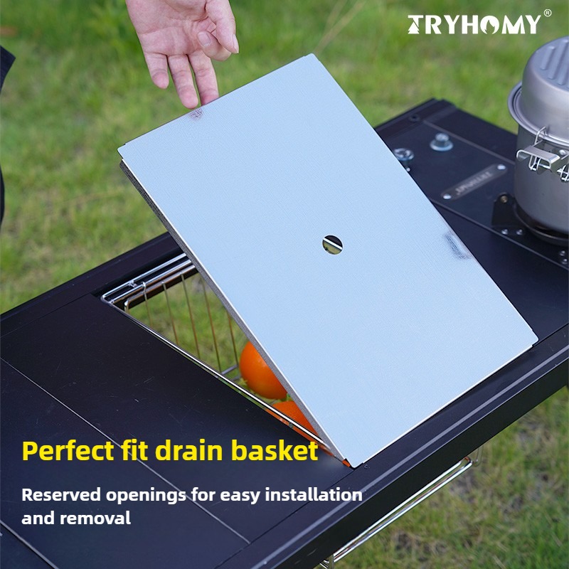 One Unit Drain Basket Cover 3  - Camp Cutting Board recension och pris