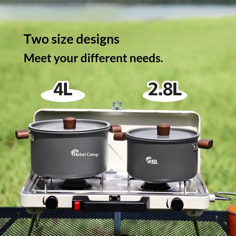 4L Large Capacity Ultra-light  - Camping Cooking Set Large recension och pris