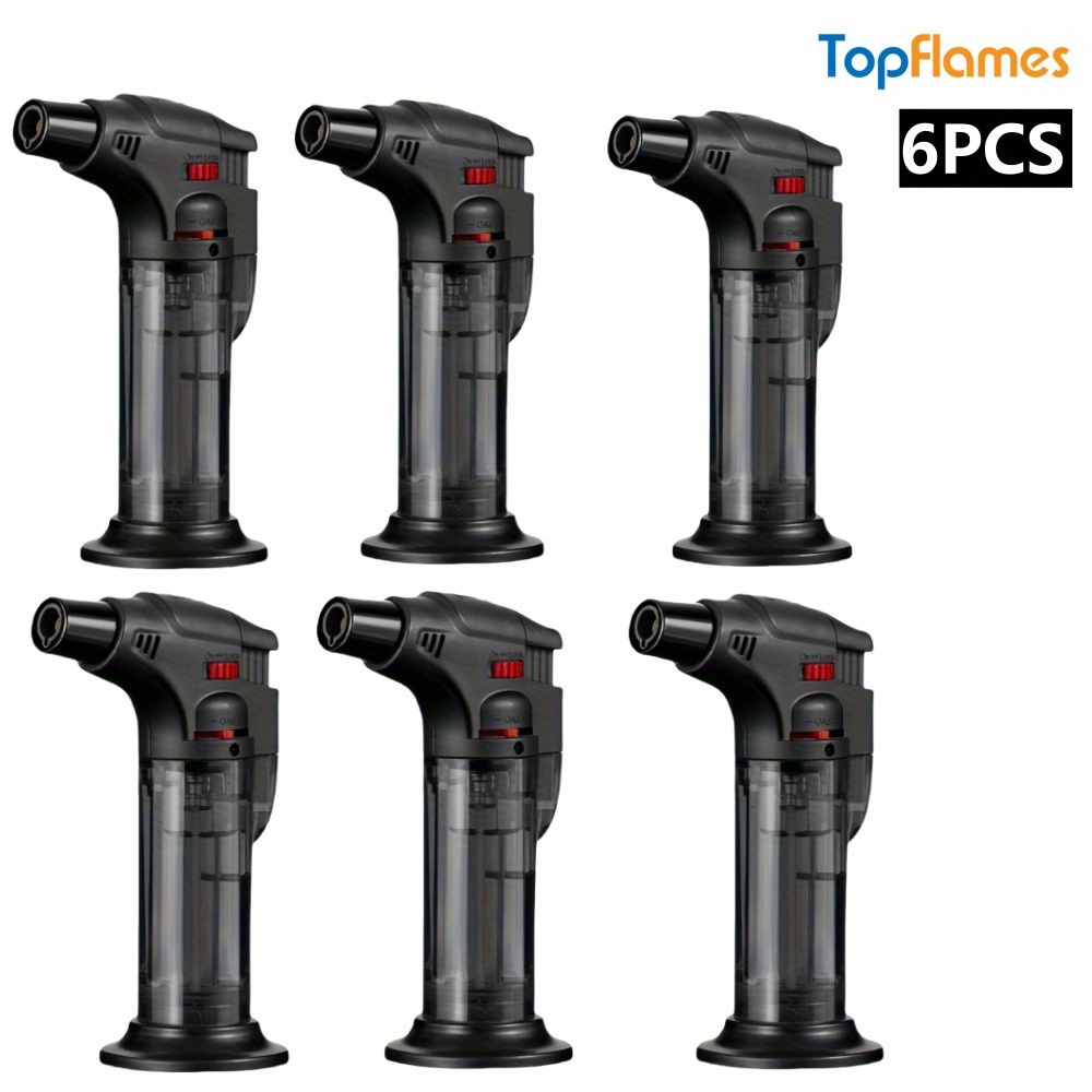 6PCS Spray Gun Jet Butane Gas  - Camping Cooking Torch recension och pris