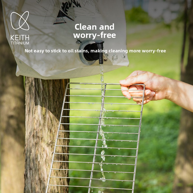 KEITH Pure Titanium Barbecue G - Camping Cooking Easy recension och pris
