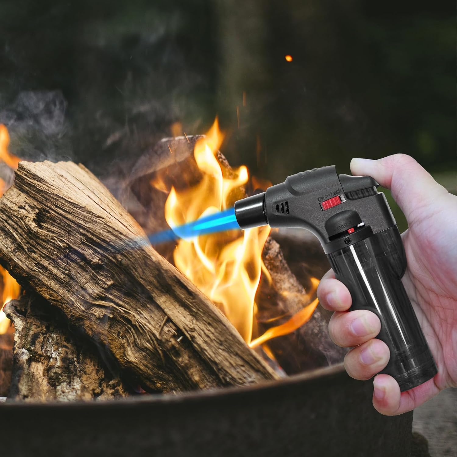 Butane Refillable Jet Flame To - Camping Cooking Torch recension och pris