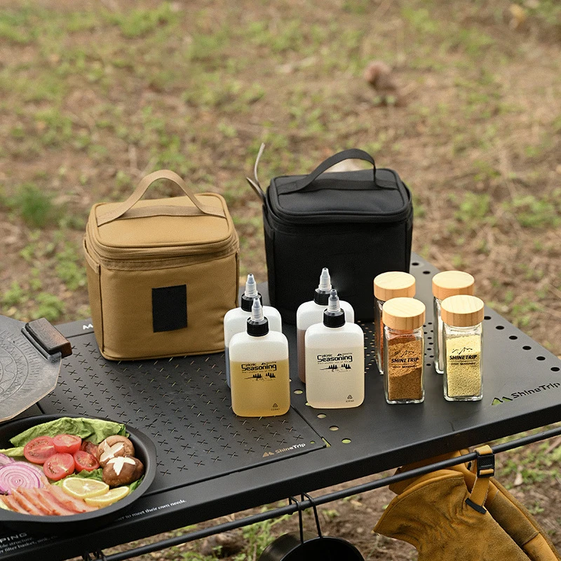 Outdoor Camping Seasoning Bott - Camping Cooking Utensils Kit recension och pris