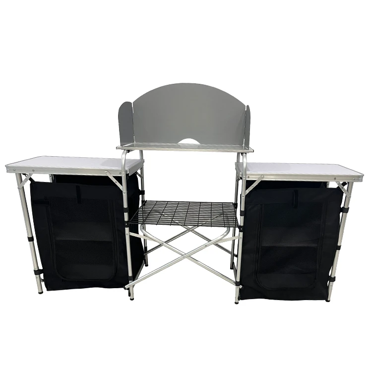 Outdoor Camping Aluminum Porta - Camping Cooking Table recension och pris