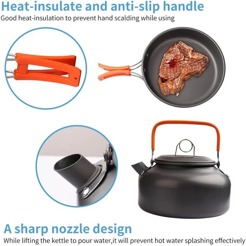 Camping Cooking set Camping Co - Camping Cooking Kits recension och pris