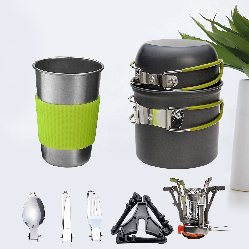 Outdoor Camping Cookware Set L - Camping Cooking Kits recension och pris