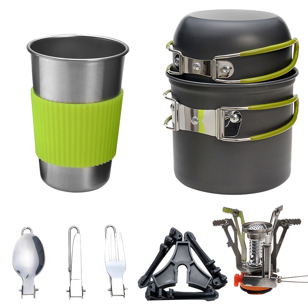 Outdoor Camping Cookware Set L - Camping Cooking Kits recension och pris