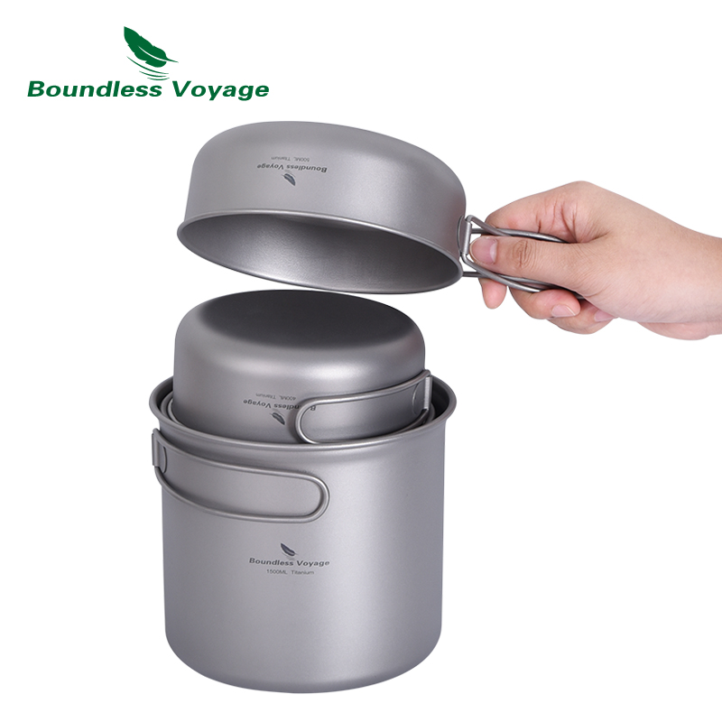 Boundless Voyage Titanium Pot  - Camping Cooking Kits recension och pris